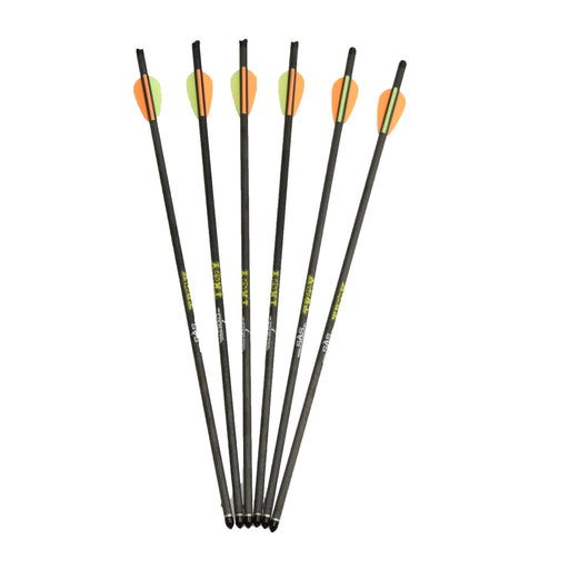 SAS Honor Carbon Crossbow Bolts 20 or 22 w/ 3 Shield Vanes Points  -12/Pack