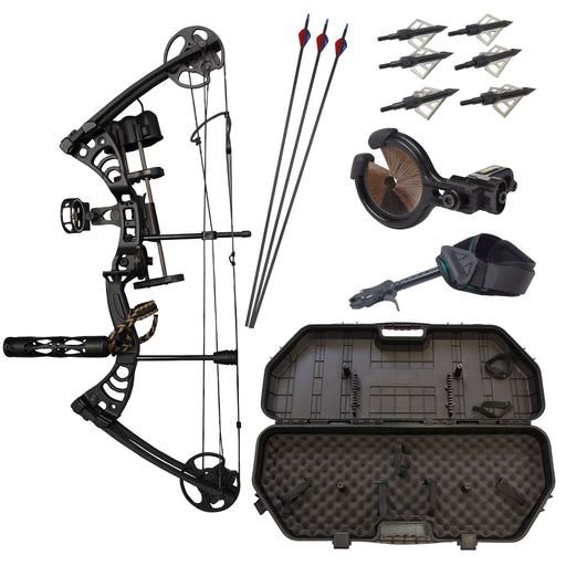 SAS Scorpii Compound Bowfishing Bow Winch Pro Reel Package