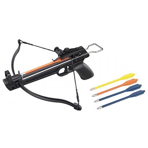 50 Lb Crossbow Gun Pistol Archery Hunting Crossbow w/ 12 Metal Tip