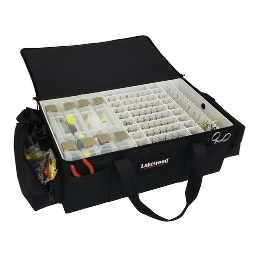 Lakewood Fishing Black Magnum Top Shelf Tackle Box with 4 Tray Holds P —  /TheCrossbowStore.com