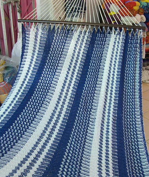 Mexican cotton woven hammock