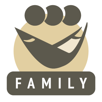 family colombian fabric hammock icon