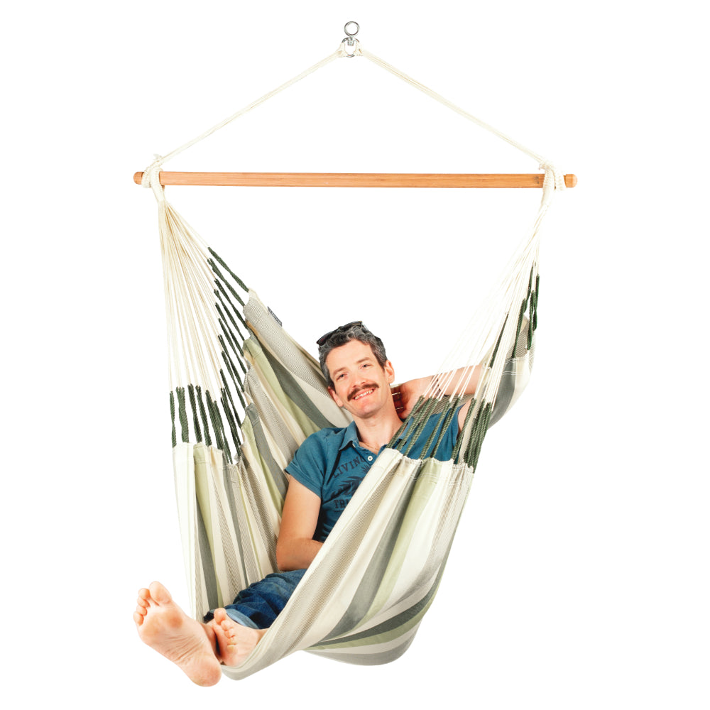 how to hang a boho hanging chair