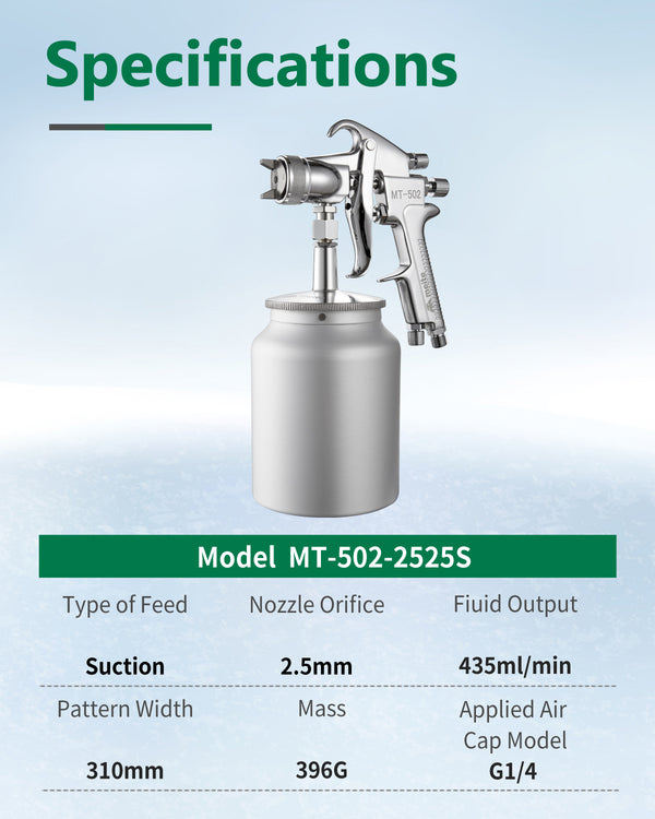 Mota herramientas P800 Mini Paint Sprayer 0.8 mm