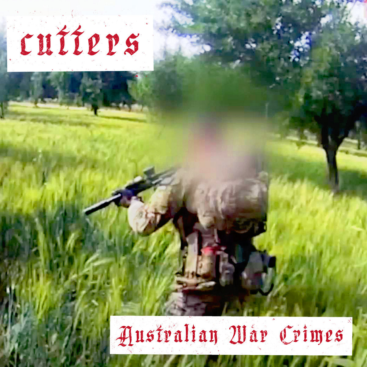 CUTTERS - "AUSTRALIAN WAR CRIMES" 7”