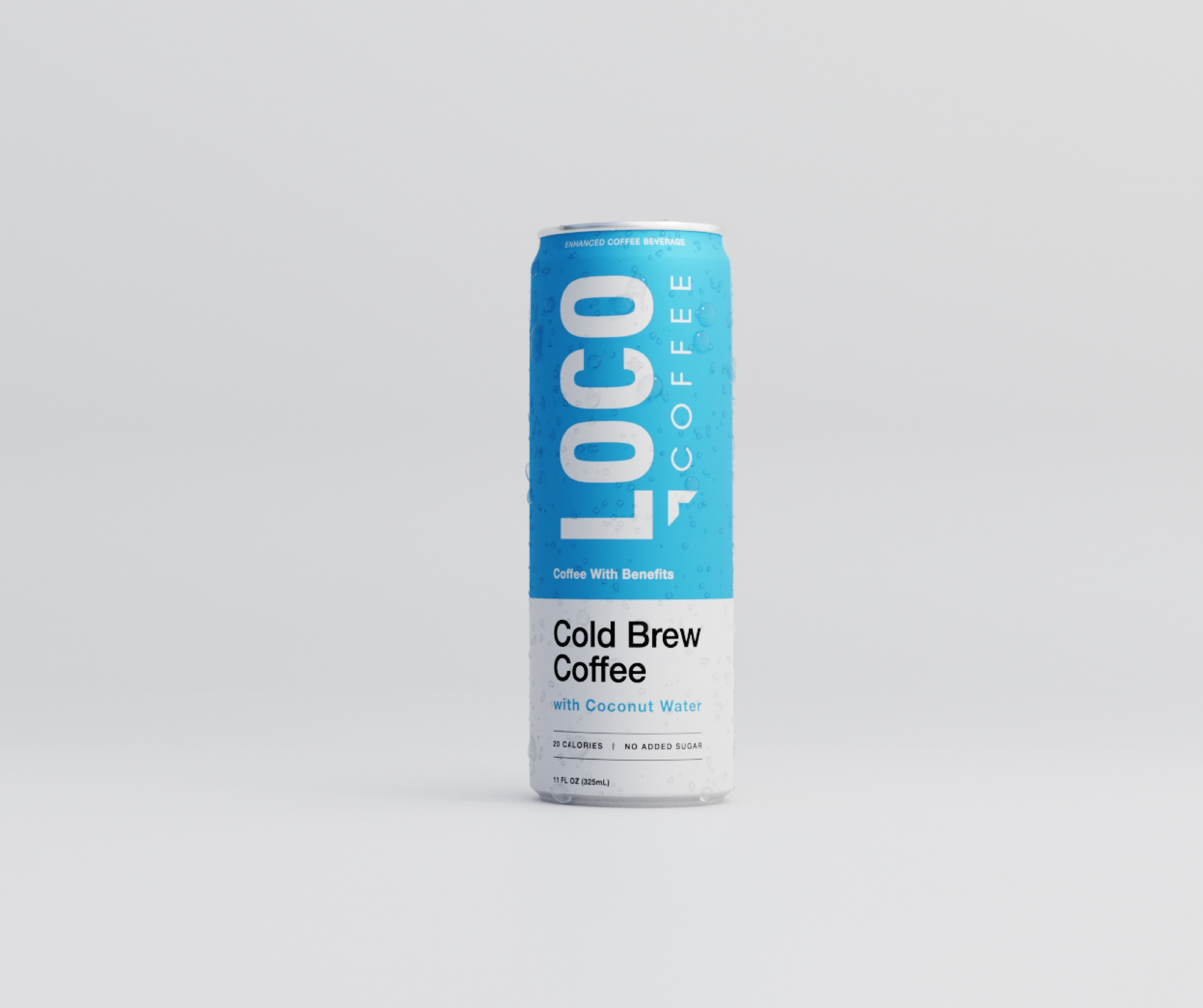 electrolyte infused cold brew with coconut water