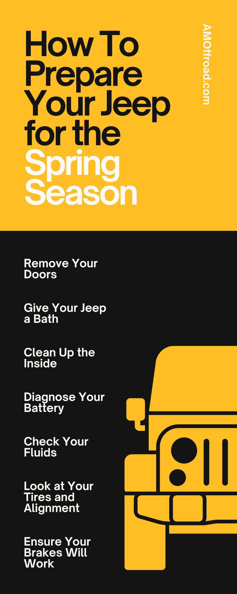 How To Prepare Your Jeep for the Spring Season