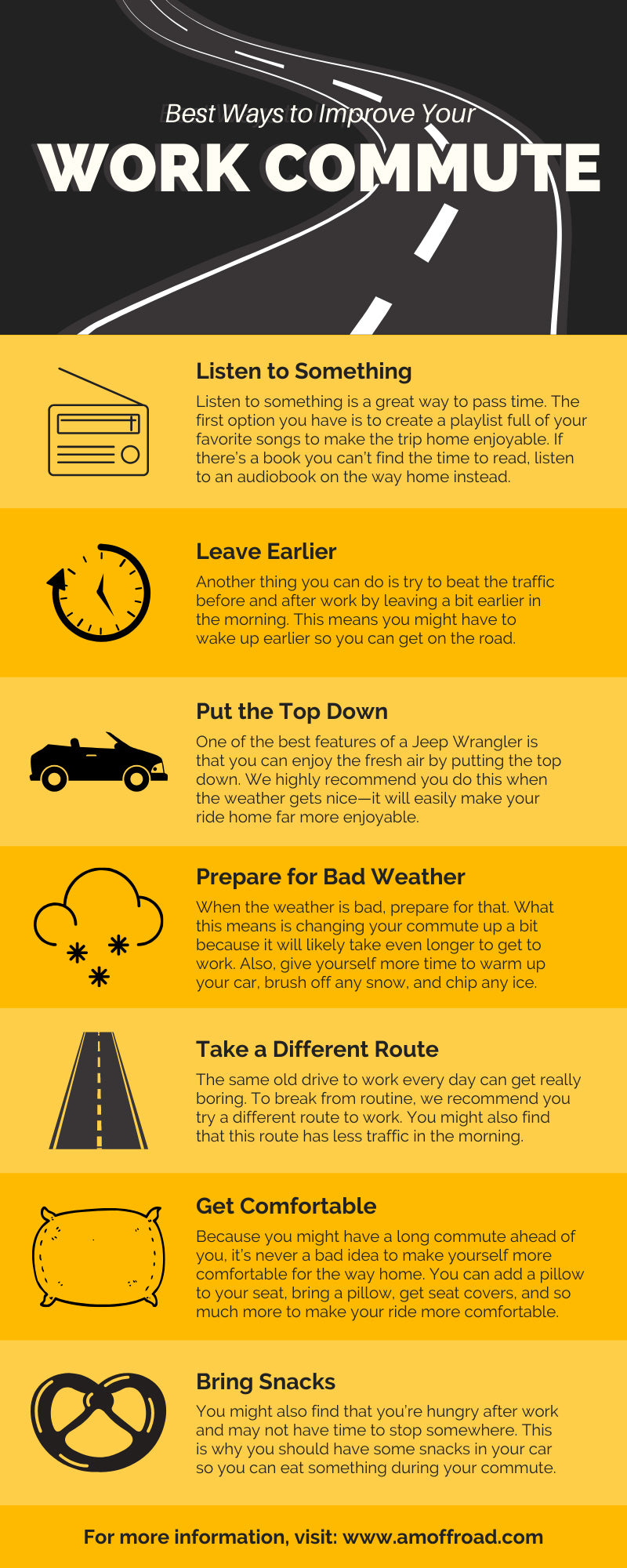 How to Prep for a Long Drive or Long Commute
