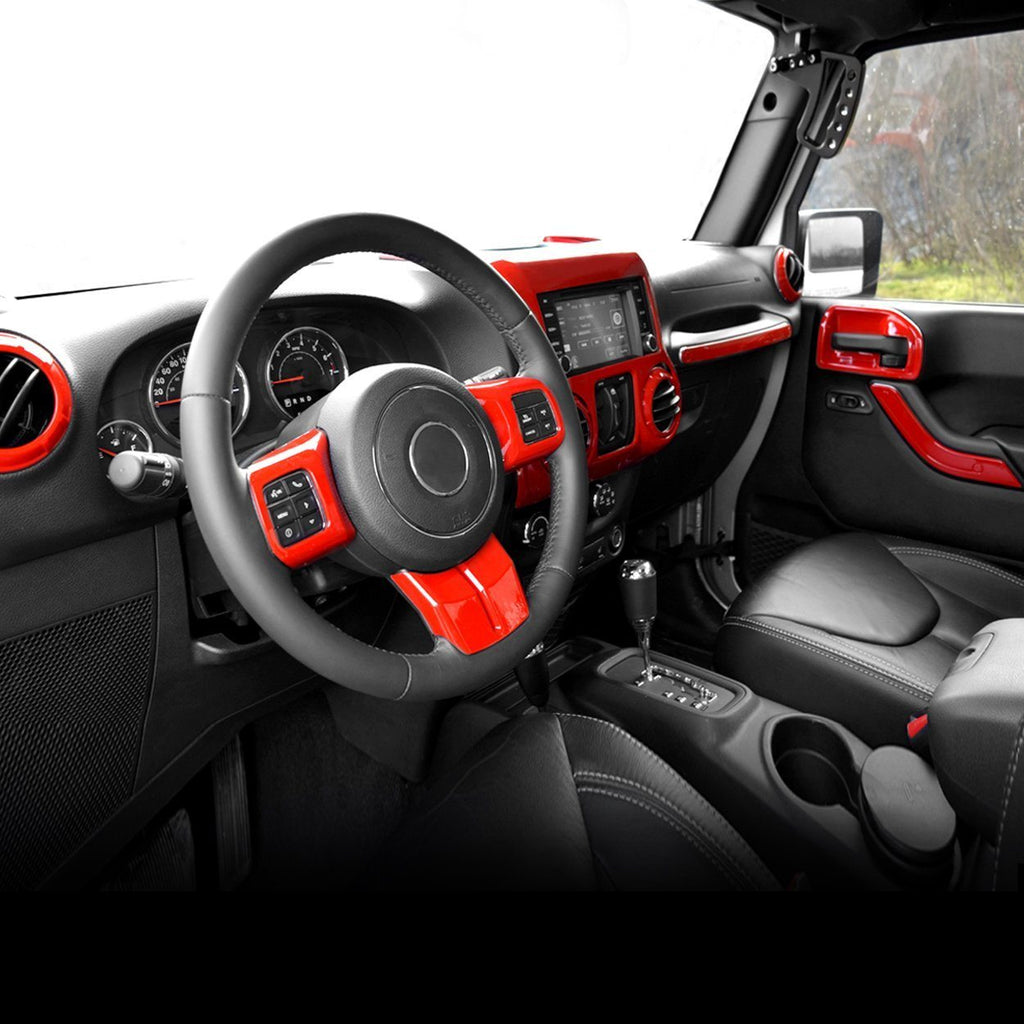 Jeep Wrangler JK Interior Trim Kits | AMOffroad | Free Shipping