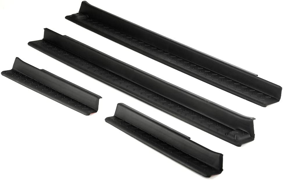 07-18 Jeep Wrangler JK JKU 4Door Entry Guards Sill Plate Protectors 丨Amoffroad