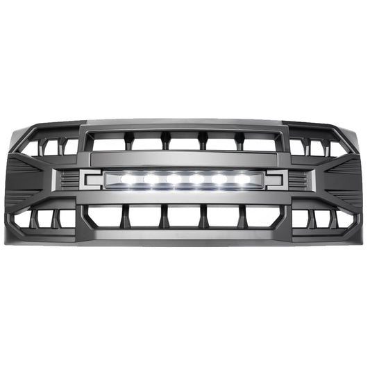 09-14 Ford F150 Raptor Style Mesh Grille w/DRL & Turn Signal Lights