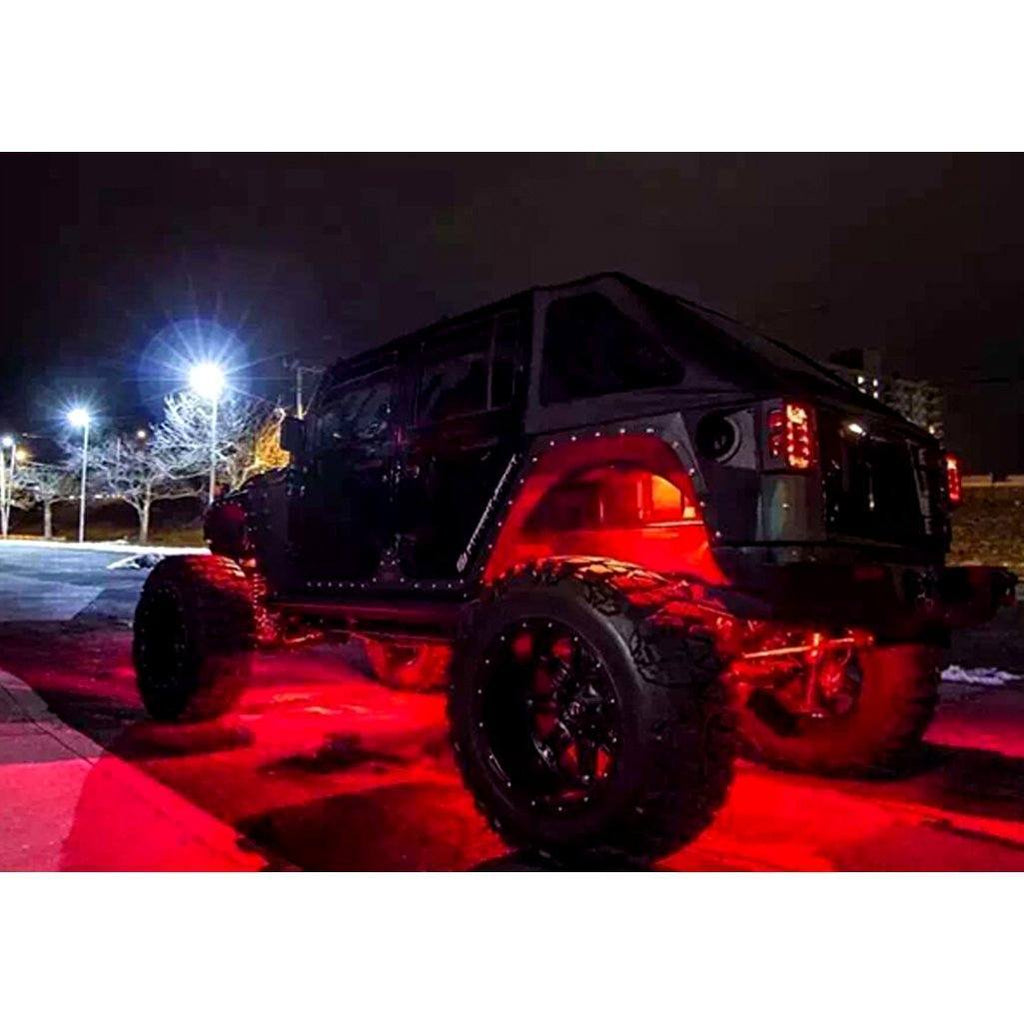 Jeep Wrangler YJ TJ JK JL Rock Lights | AMOffRoad | Free Shipping