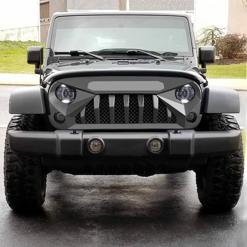 Jeep Wrangler JK Gladiator Vader Grille | AMOffRoad | Free Shipping