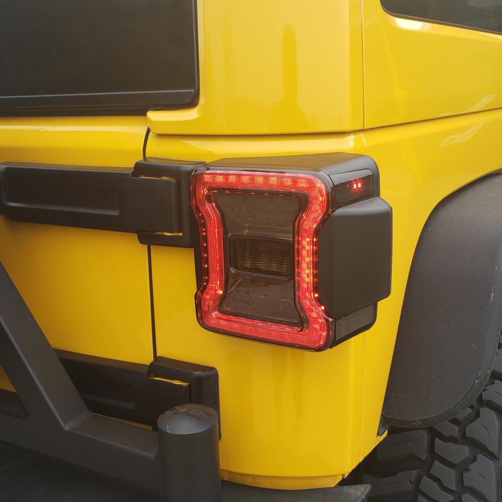 07-18 Jeep JK/ JKU JL Look Tail Lights | AM Off-Road | Free Shipping