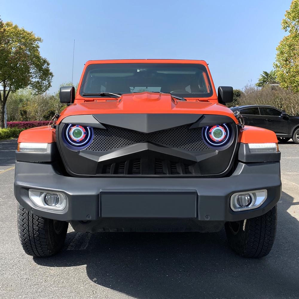 18-21 Jeep Wrangler JL Hawke Grille | AMOffRoad | Free Shipping