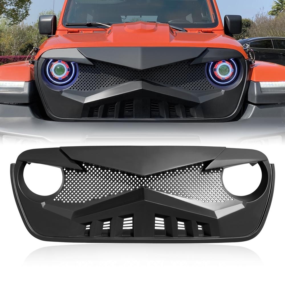 18-21 Jeep Wrangler JL Hawke Grille | AMOffRoad | Free Shipping