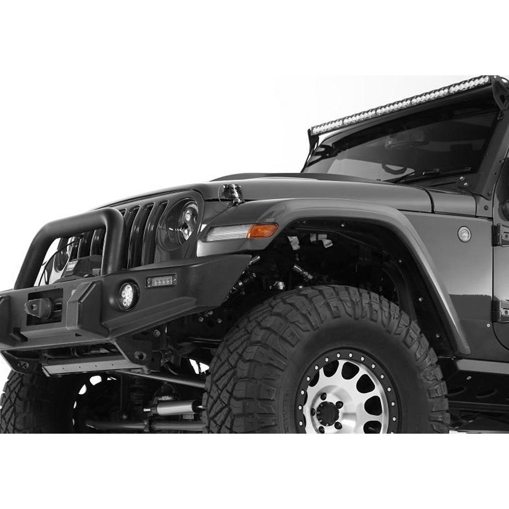 Jeep JK to JL Conversion Fender Flare w/ LED Lights & Inner|AMOffRoad