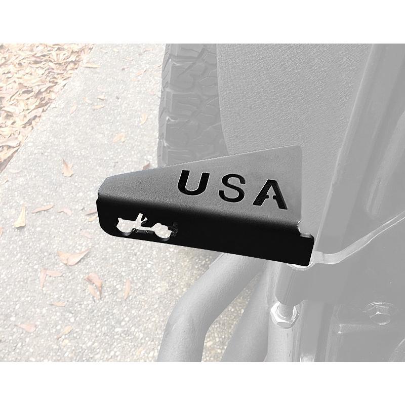 Steel USA Foot Pedals Pegs for 07-20 Jeep Wrangler JK JKU JL