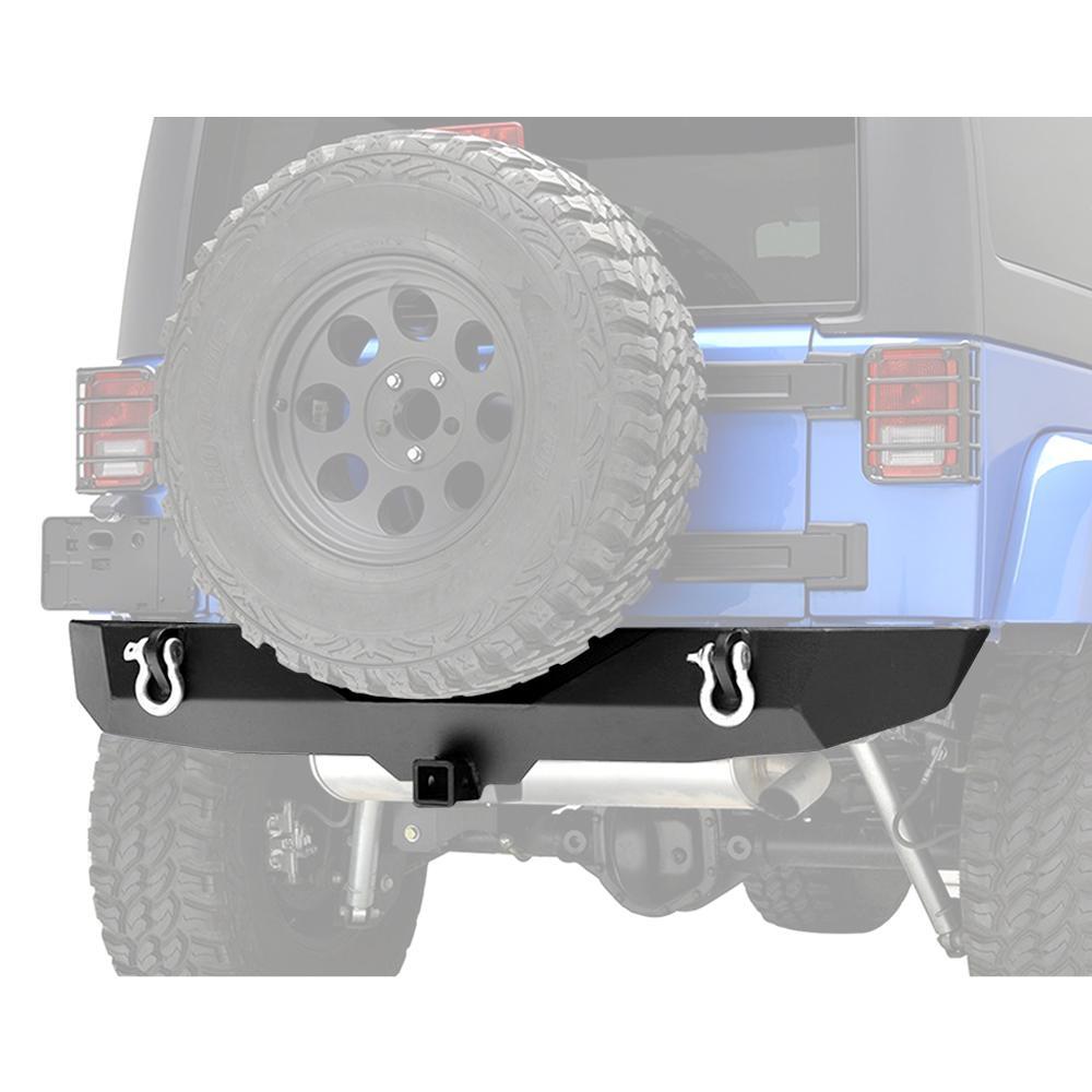 Jeep Wrangler JK Rock Crawler Front & Rear Bumper | AMOffRoad