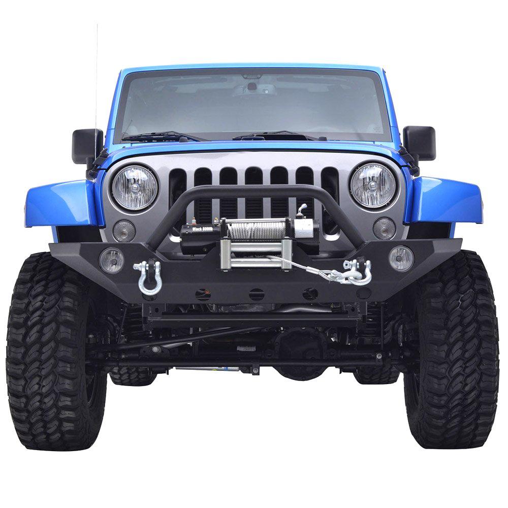 Jeep Wrangler JK Rock Crawler Front & Rear Bumper | AMOffRoad