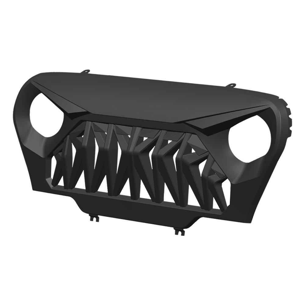 1997 - 2006 Jeep Wrangler TJ Shark Grille | AMOffRoad | Free Shipping