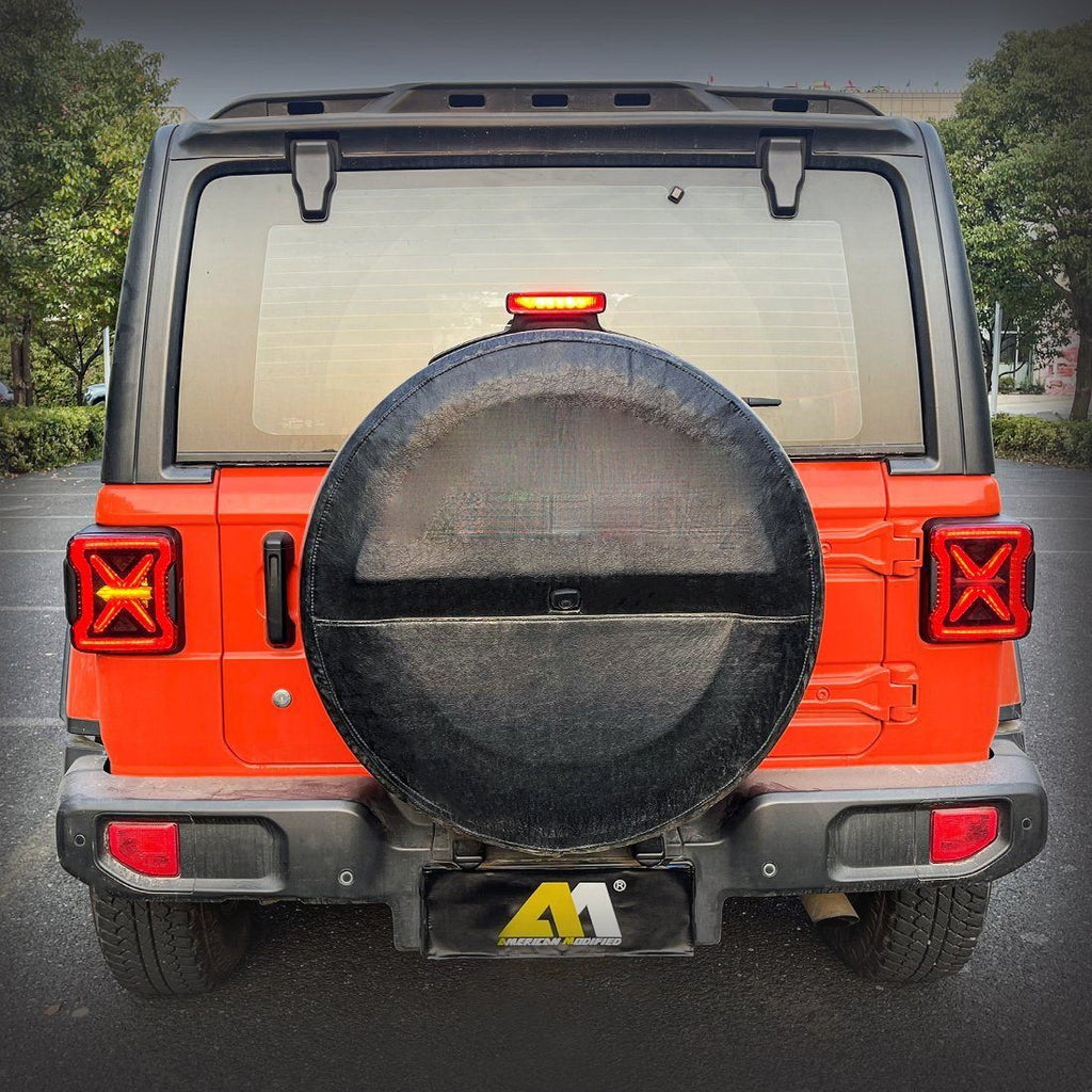 18-21 Jeep Wrangler JL Smoked Arrow LED Tail Lights | Amoffroad