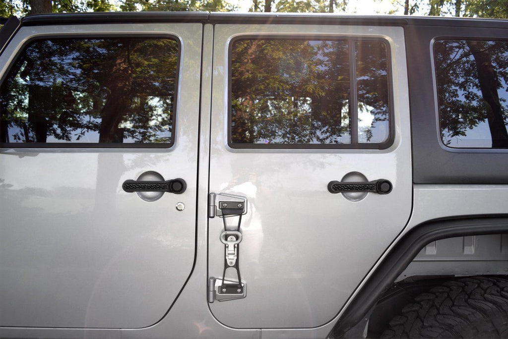 Textured Handle Inserts 4 Door for 07-18 Jeep Wrangler JK/ JKU