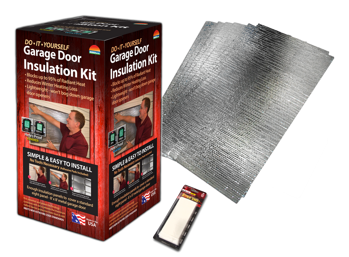  Polyurethane Garage Door Insulation Kit for Small Space