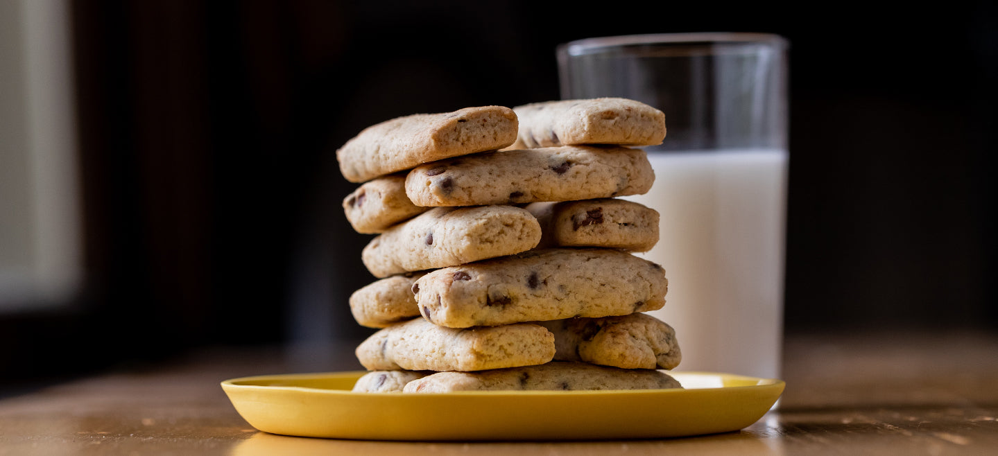 allergy friendly chocolate chip cookie dunkers