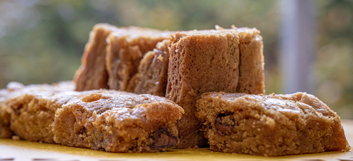 allergy friendly blonde brownies