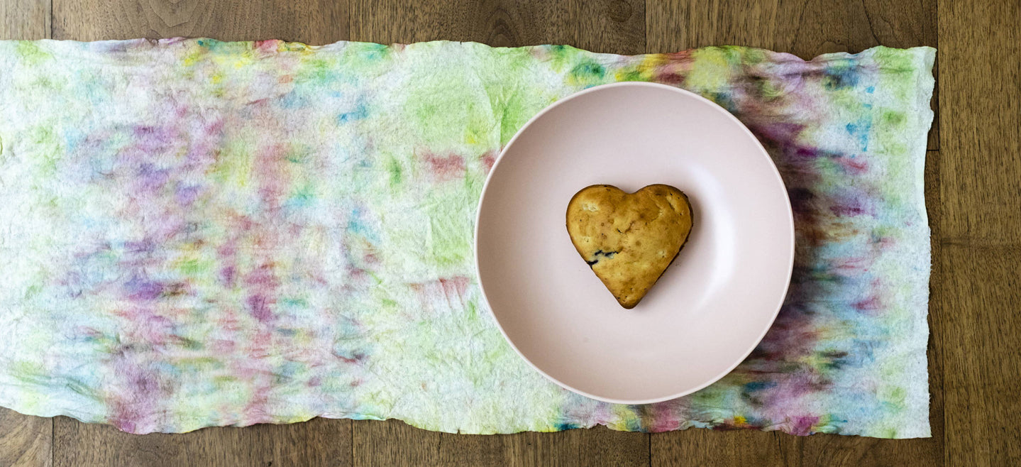 Heart Shaped Blueberry Muffins