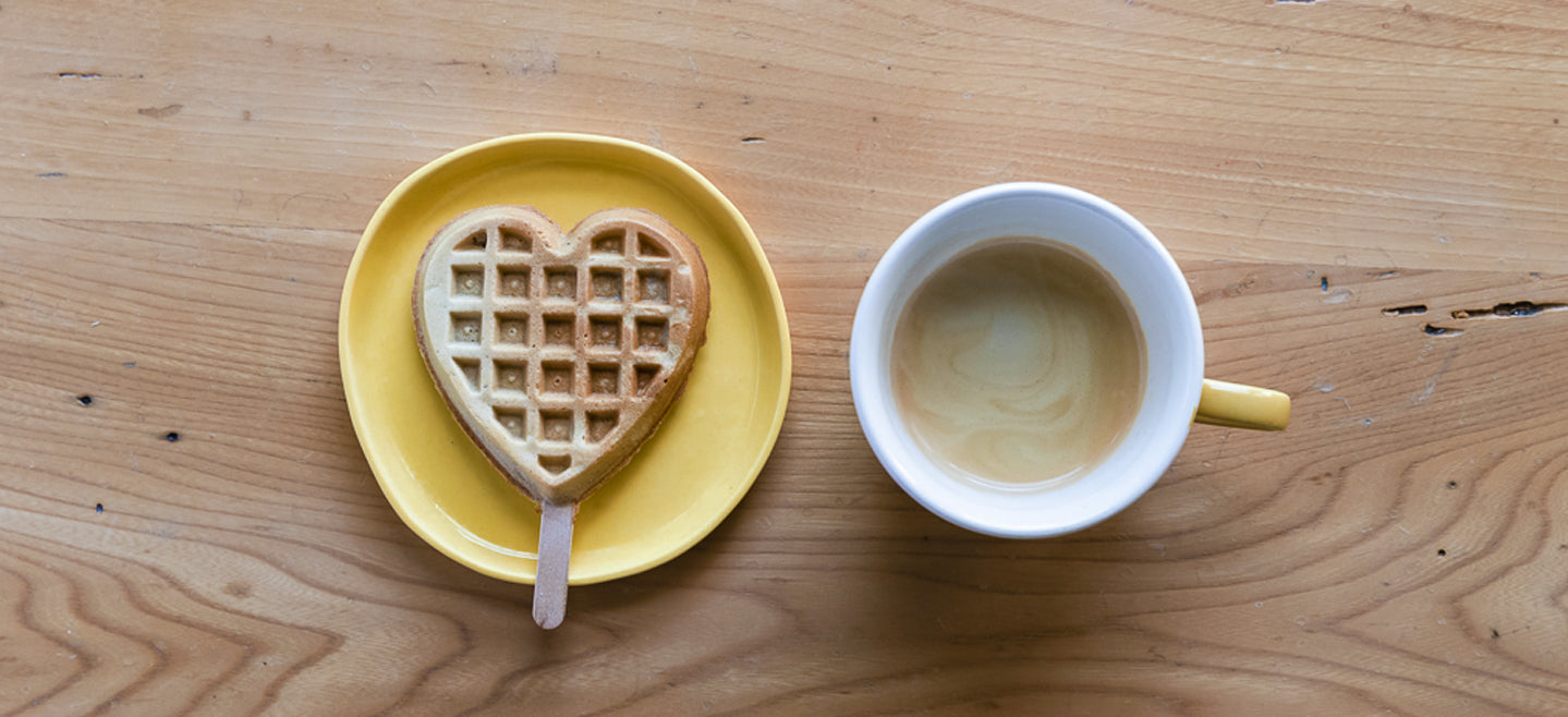 Heart Shaped Waffles