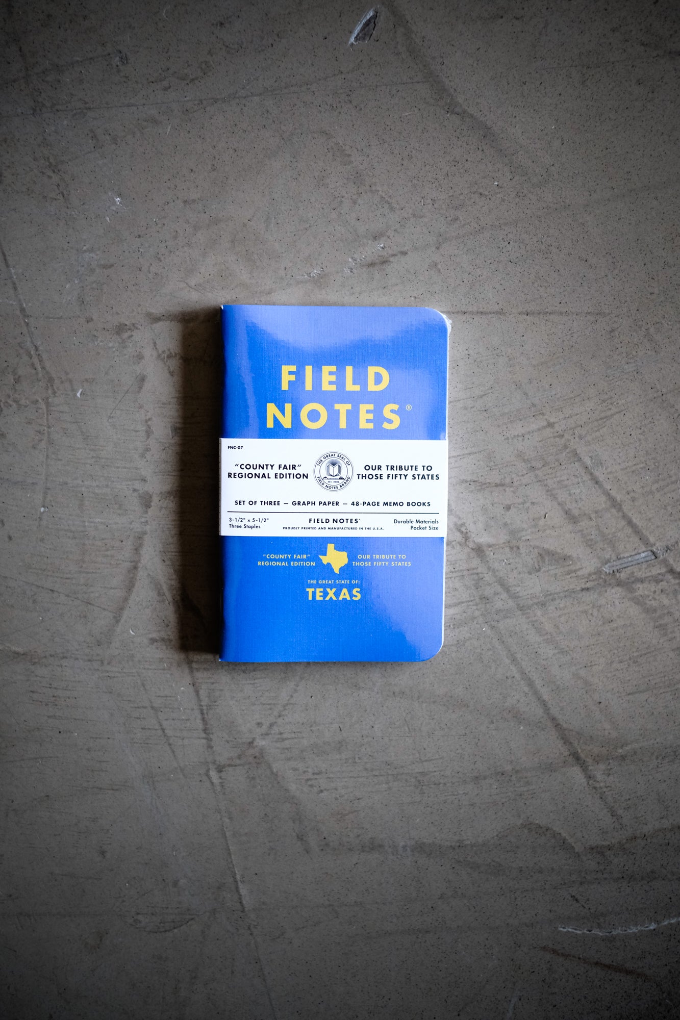 Field Notes | County Fair Texas Memo Book (3 Pack)