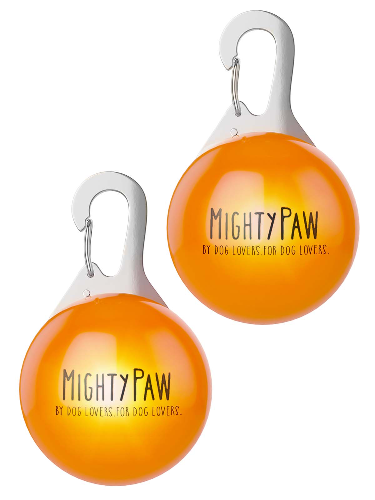 Mighty Paw Dog Tag Carabiner Clips (3 Pack)  Strong Weather Resistant  Quick Clip ID Holders. Easily Switch Tags Between Your Pets Collars Or  Attach Keys and Poop Bag Holders. Works for