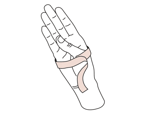 Mesurer la largeur de votre main / Measure the circumference of your hand