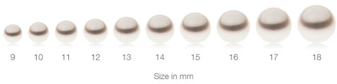 australia south sea pearl size