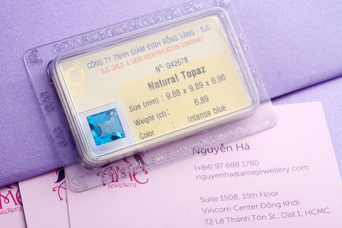 natural gemstone blue topaz sjc inspection of ame jewelry