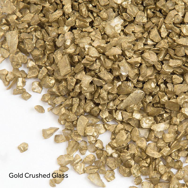 decorative crushed glass