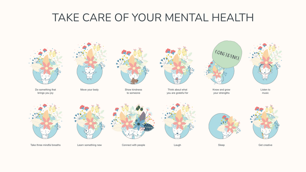Multiple ways to Take care of your mental health