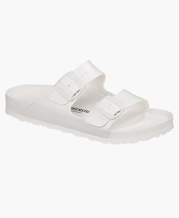 birkenstock arizona eva sandal white