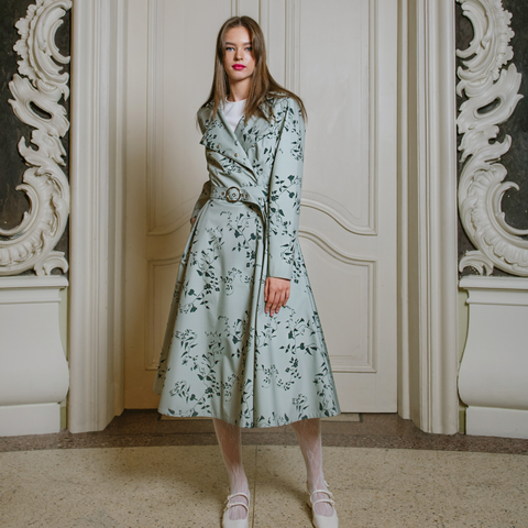 coat "Minty Meadow"