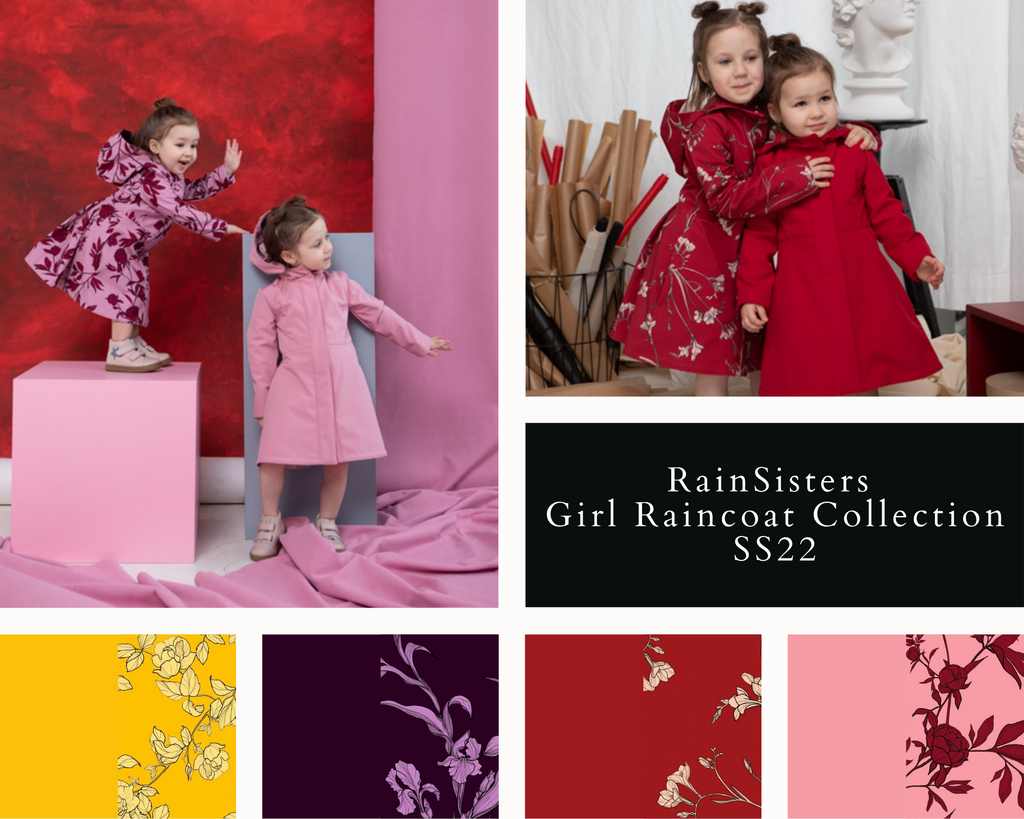 RainSisters Girl Raincoat Collecition