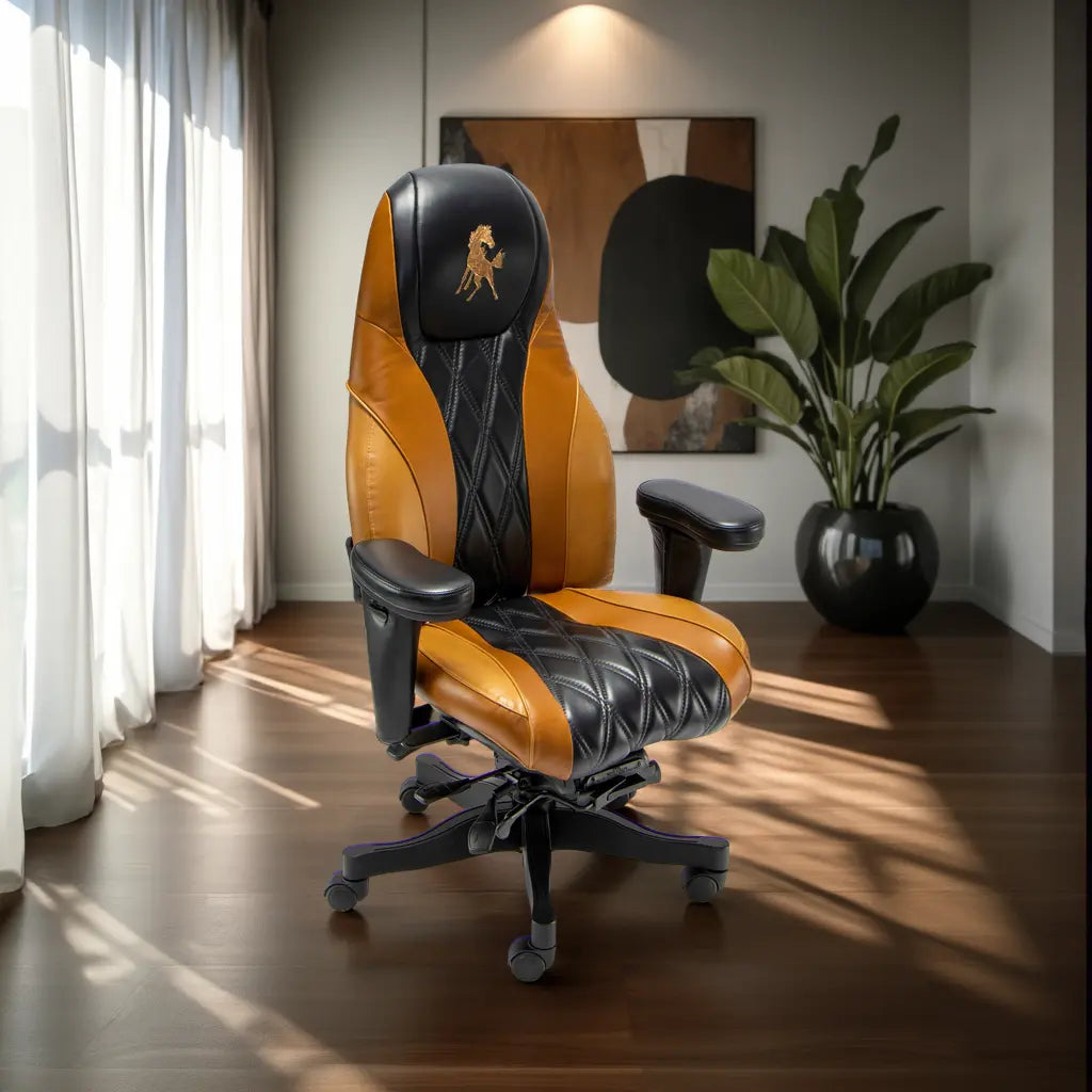 Custom High Back Ultimate Executive Office Chair - Design 1