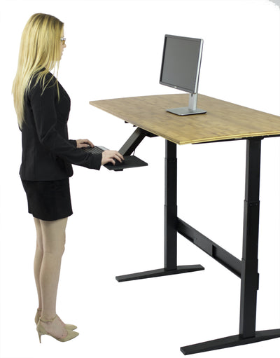 Uncaged Ergonomics Sit To Stand Adjustable Ergonomic Keyboard Tray