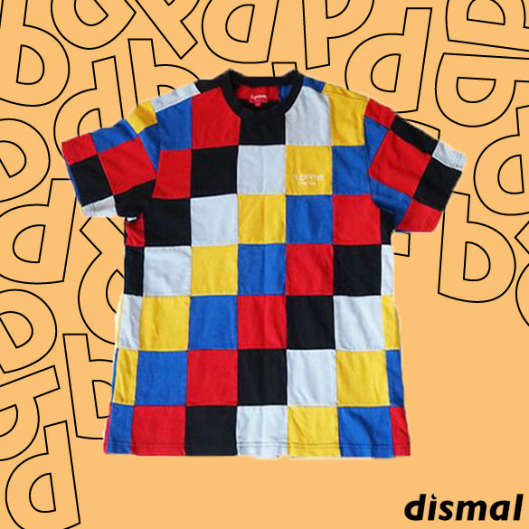 supreme patchwork pique tee