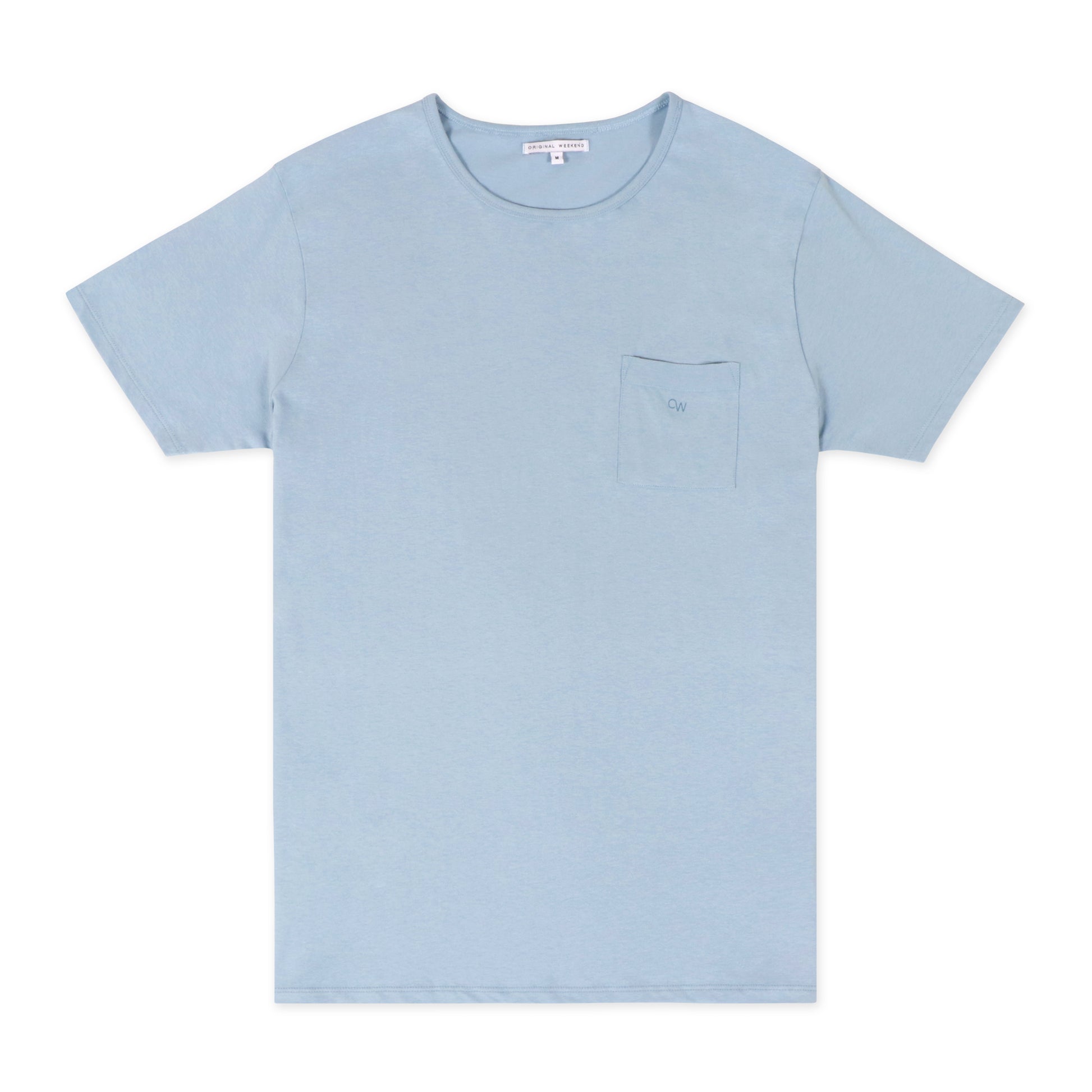 OWTS2101 Steel Fade Blue Essential Beach T-Shirt 