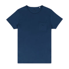 Aegean Blue Men's Organic Cotton Pocket T-Shirt