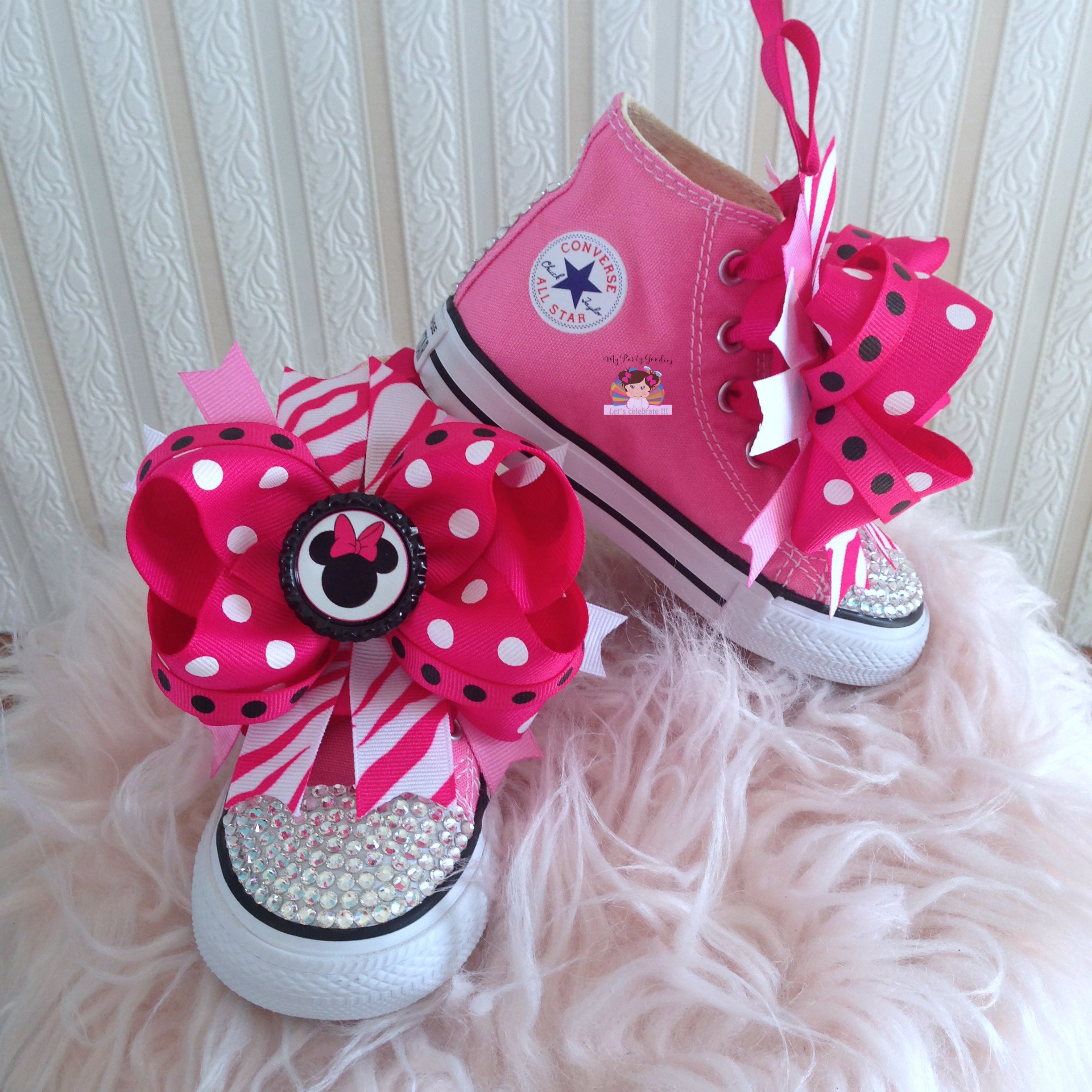 minnie mouse birthday shoes