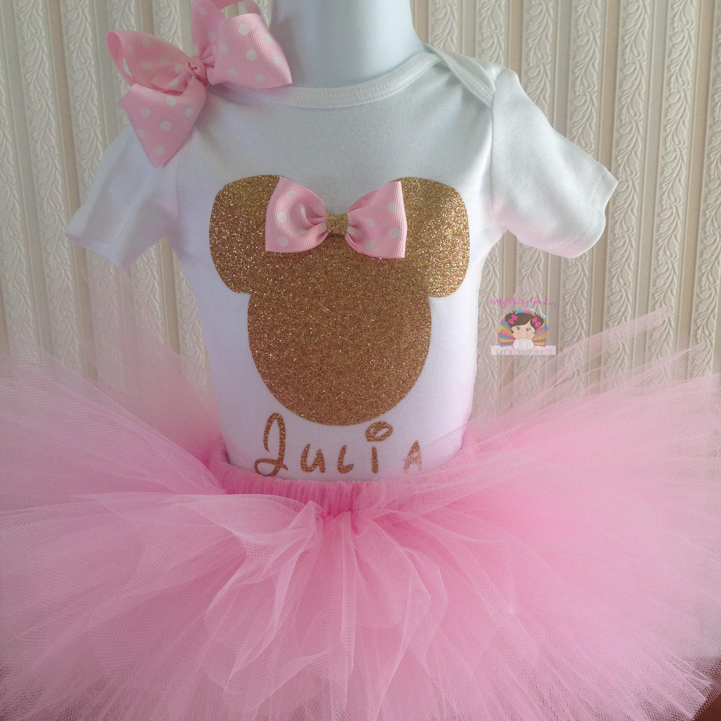 minnie mouse baby tutu outfit