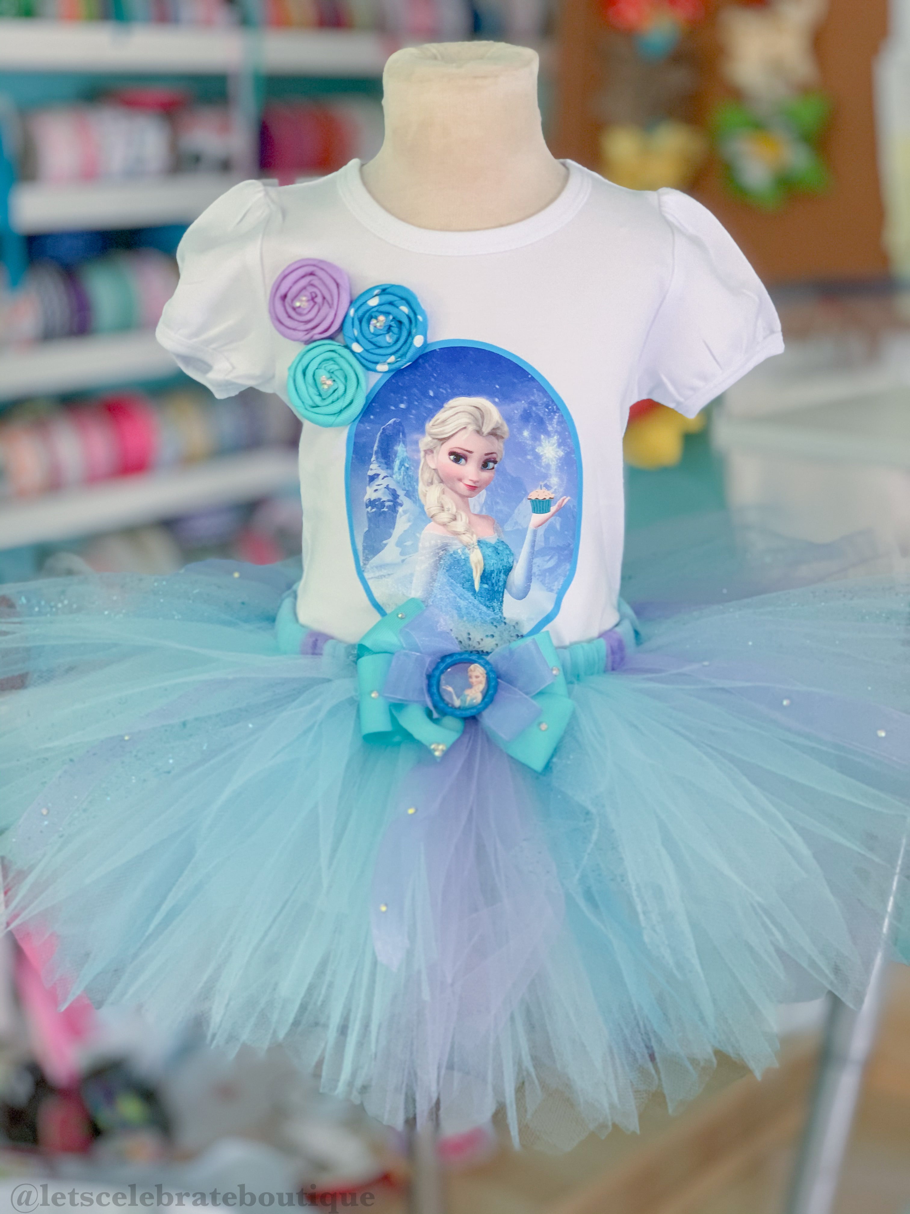 frozen birthday girl outfit